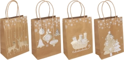 Torebka prezentowa S 15 × 21 × 8 cm Święta