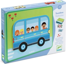 magnetyczna układanka pojazdów Inzebox od Djeco