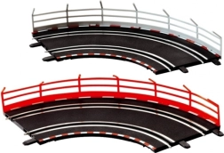 bandy do torów Carrera GO!!!, GO!!! Plus i Digital 143 – zestaw 10 szt.