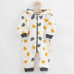 Niemowlęcy dresowy kombinezon NEW BABY Little One szary