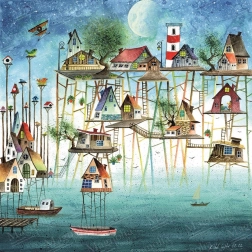 Puzzle Pier City 1023 elementy MAGNOLIA