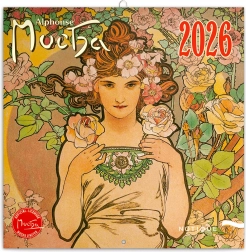 Kalendarz notatkowy Alfons Mucha 2026