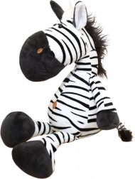 Pluszowa zabawka Zebra czarno-biała 25 cm