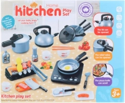 Zestaw naczyń z kuchenką