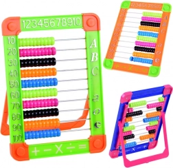 Kolorowe szkolne plastikowe liczydło dla dzieci