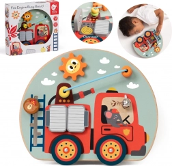 CLASSIC WORLD wielofunkcyjna tablica manipulacyjna 6w1 strażacy