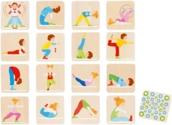 Goki drewniane pexeso Gimnastyka