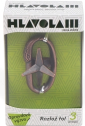 Metalowa łamigłówka Wielka Gwiazda