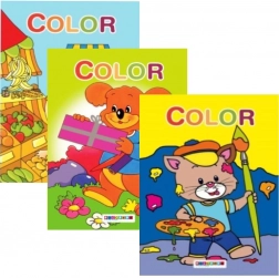 Kolorowanki dla najmłodszych A4, mix motywów