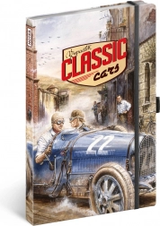 Notique liniowany notes Classic Cars autorstwa Václava Zapadlíka 13 × 21 cm