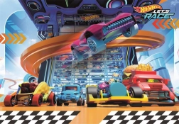 Puzzle 104 elementy HOT WHEELS Super Kolor