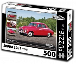 Puzzle RETRO-AUTA Škoda 1201 (1958), 500 elementów