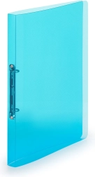 Segregator z polipropylenu A4 z 2 ringami Lines, niebieski