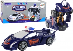 Policyjny samochód-robot transformujący się
