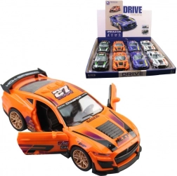 samochodziki na baterie w pudełku display, 8 szt.