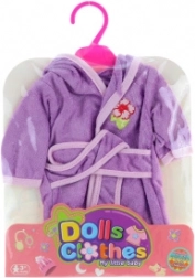 Ubranka – szlafrok dla lalki 36–46 cm