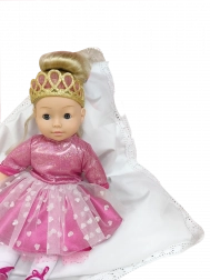 Lalka Bambolina Molly księżniczka z 3 piosenkami