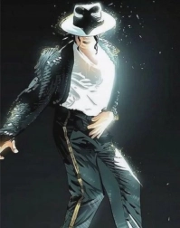 Diamentowe malowanie Michael Jackson na koncercie 30 × 40 cm