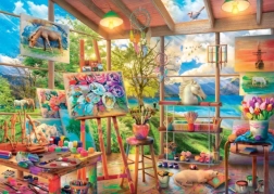 DINO puzzle malarski atelier 2000 elementów