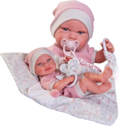 Realistyczna lalka niemowlę z miękkiego winylu