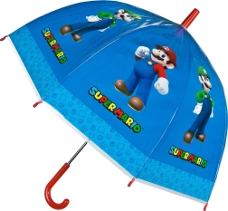 przezroczysta manualna parasolka Super Mario