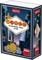 Dino Dinovka monety – podróżna gra logiczna (50 łamigłówek)