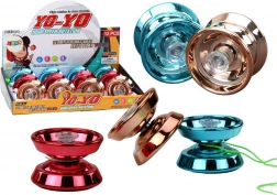 Yoyo aluminiowe Classic Jojo niebieskie złote czerwone