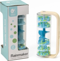 Klasyczna deszczowa pałeczka z kuleczkami – niebieska