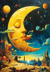 Puzzle Sen o księżycu 1000 elementów