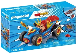 Playmobil Funstars Racing: zapaśnik – zestaw wyścigowy z silnikiem na naciąg