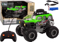 RC terenowe auto 1:16 zielone