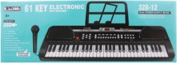 Elektroniczne pianino z 61 klawiszami i mikrofonem