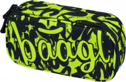 Szkolny piórnik Baagl Lime