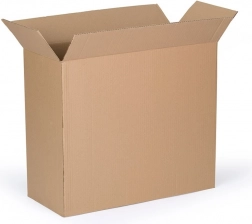 Kartonowe pudło klapowe 500 × 300 × 1000 mm, pięciowarstwowe