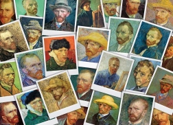 EUROGRAPHICS Puzzle Autoportrety Van Gogha 1000 elementów