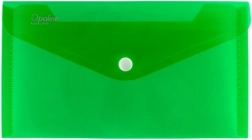 Koperta z zatrzaskiem DL Opaline zielona