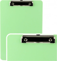 Zielona podkładka z klipem A4
