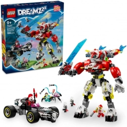 LEGO DREAMZzz 71497 Tygrysi robot Coopera i hot rod Zero
