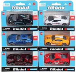 Wyścigowy samochodzik z wolnymi kołami 7,5 cm