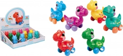 Dinozaur nakręcany plastikowy 10 cm