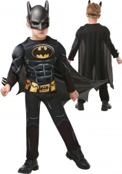 Dziecięcy kostium BATMAN czarny 110–116 cm (5–6 lat)
