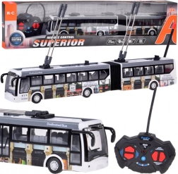 Zdalnie sterowany przegubowy trolejbus 36 cm