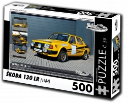 Puzzle RETRO-AUTA Škoda 130 LR 500 elementów