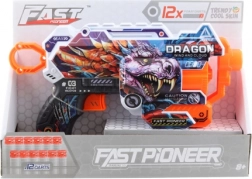 Pistolet na piankowe naboje z motywem smoka