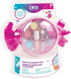 Zestaw kosmetyczny w kształcie cukierka