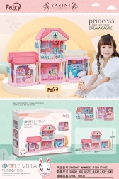 Willa dla lalek z akcesoriami