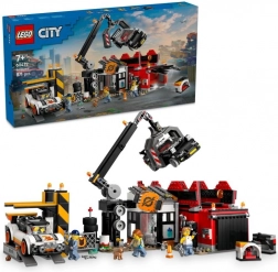 LEGO City złomowisko z autami