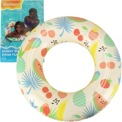 Nadmuchiwany koło do pływania z owocowym motywem BESTWAY 61 cm