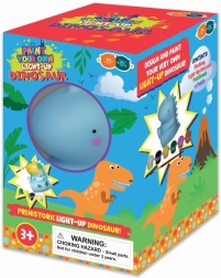 Świecący dinozaur do malowania