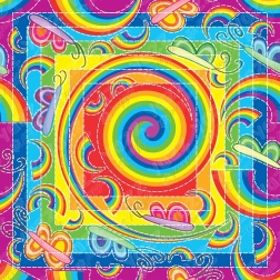 Puzzle Tęcza i motyle 1023 elementy